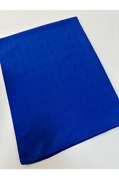 Levidor Jacquard Blue Shawl - Ljk0826