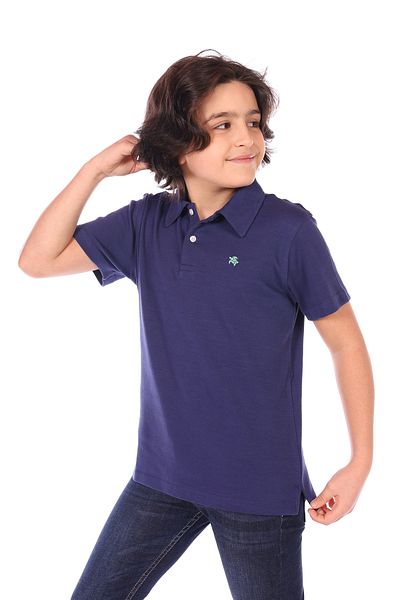 Toontoy Boy's Polo Neck T-Shirt