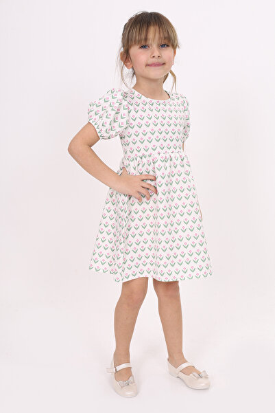 Toontoy Φόρεμα για κορίτσια με σχέδιο τουλίπας