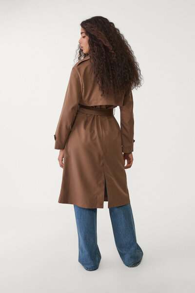Stradivarius Long flowing trench coat