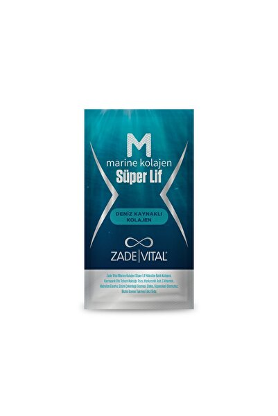 Zade Vital Marine Collagen Super Fiber - 3 Boxes of Hydrolyzed Fish Collagen (84 Powder Bags)