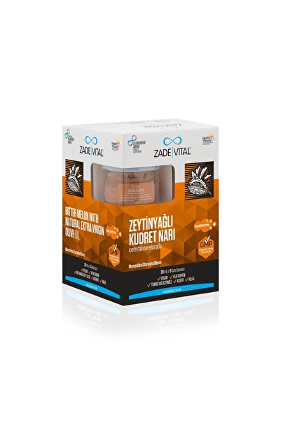 Zade Vital Zeytinyağlı Kudret Narı 20 ml X 8 Cam Kavanoz