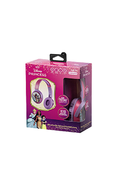Disney Bluetooth Kulaklık Disney Prıncess Mikrofonlu Kablosuz Çocuk Kulaklığı Lisanslı DY-9955-PC2