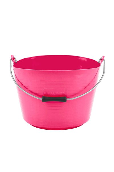 Red Gorilla - دلاء الغوريلا المرنة - دلو وردي