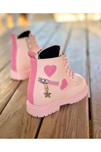 Surpie Shoes Çocuk Fermuarlı Bot, Kaymaz Taban Çocuk Bot, Hafif Tabanlı Kız Çocuk Bot