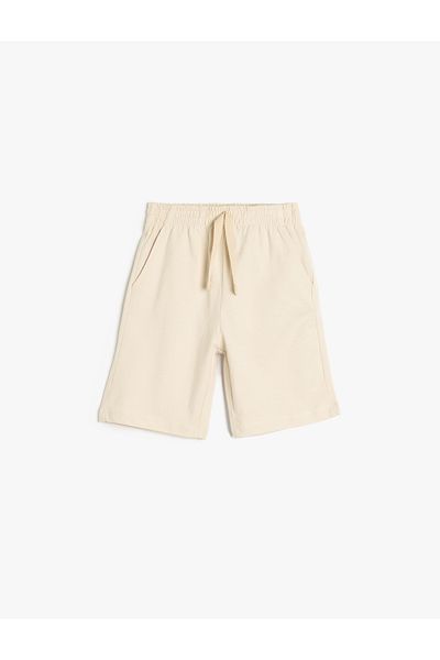 Koton Beige Boy's Shorts 5Skb40077Tk