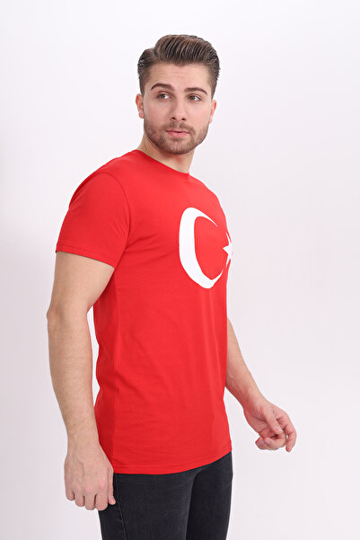 Toontoy Unisex Παιδικό T-Shirt με στάμπα μισοφέγγαρου και αστεριού