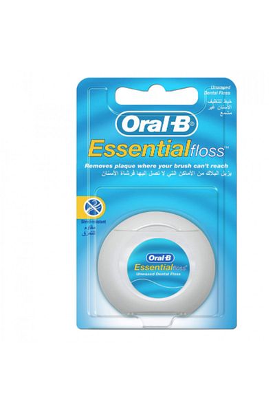 Oral-B ESSENTIAL FLOSS UNWAXED 50M(5012)