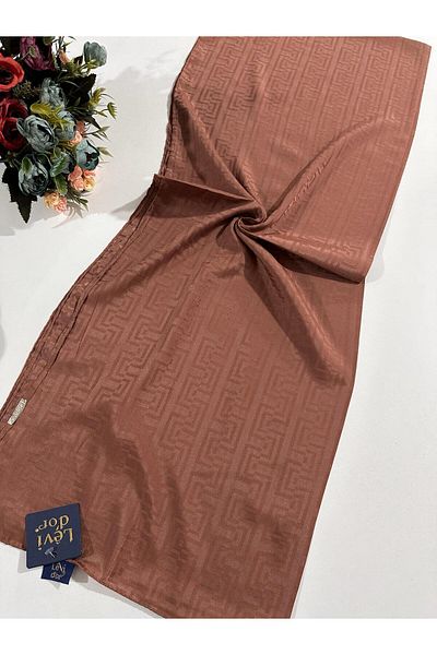 Levidor Premium Jacquard Shawl Moka Ljk0409