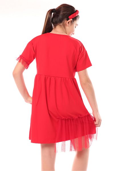 Toontoy Girl - Youth Choice Printed Tulle Dress