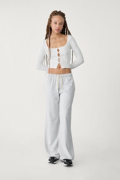 Stradivarius Jogger trousers with cord