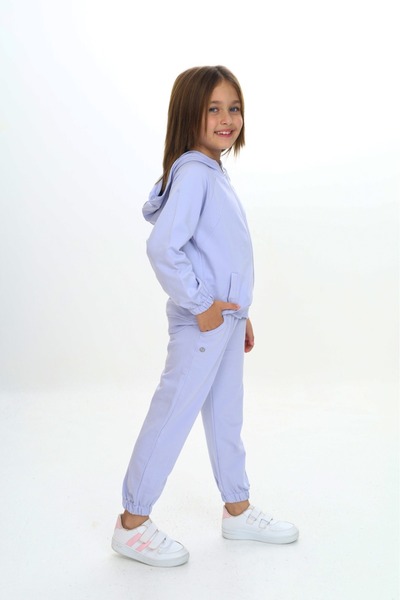 Toontoy Κοριτσίστικο Σετ Φόρμας με κουκούλα