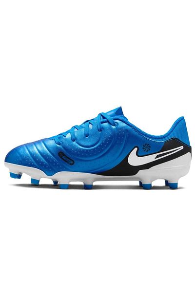 Nike Tiempo Legend 10 Academy Fg/Mg Kids Football Boots Navy Blue