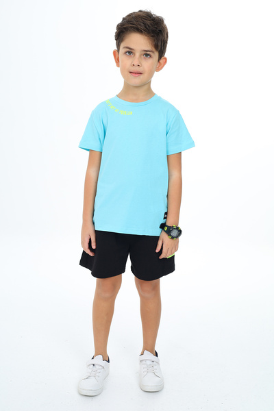 Toontoy Σετ Σορτς για αγόρια Yakası με τύπωμα