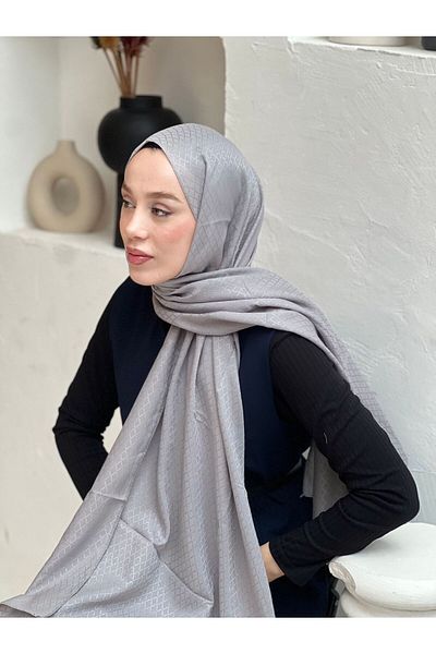 Modakaşmir شال بنمط إيقاع لؤلؤي من سلسلة الجاكار الناعمة