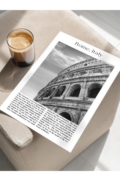 Postifull Rome - Italy, City Themed Poster, Unframed Wall Poster, No:30038