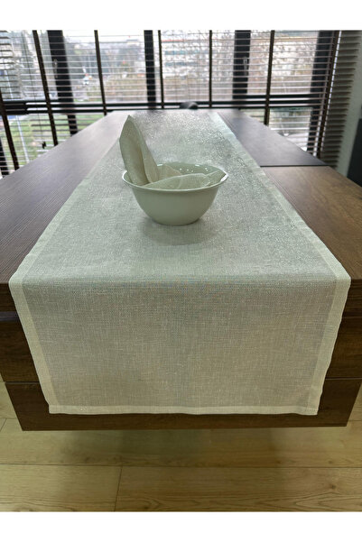 GOCCIA HOME Simli Runner ve 6'lı Peçete Takımı