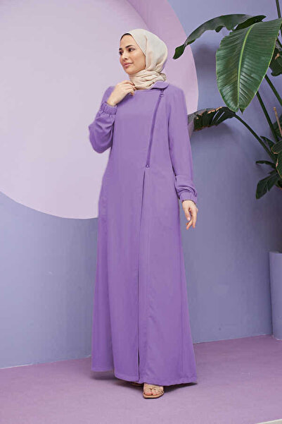 Neways Crepe Side Zipper Ferace Lilac 6541