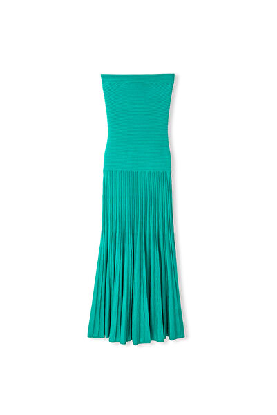 İpekyol Straplez triko elbise