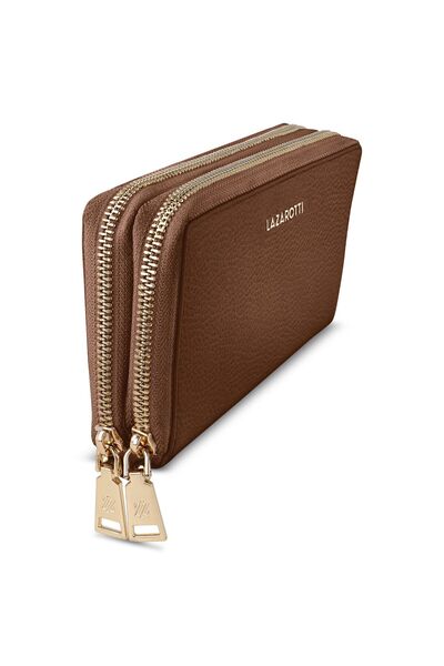 Lazarotti Bologna Leather Wallet RFID protection Leather 20 cm