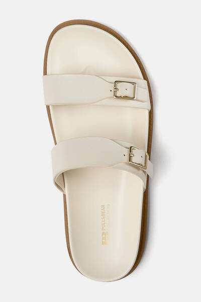 Pull & Bear Flat strappy slider sandals