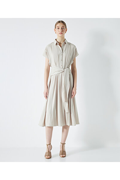 MISS IPEKYOL Shirt collar midi dress