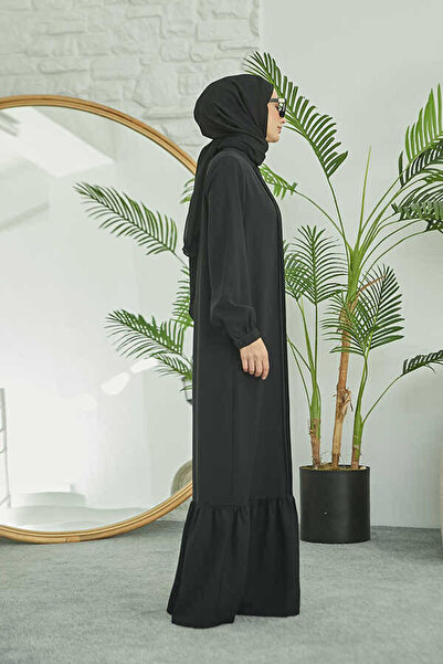 Neways 6629-Ribbed Dress Black