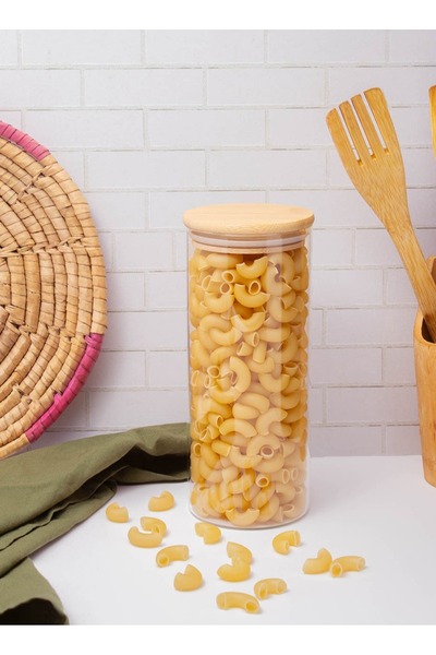 Generic Glass Food Storage Canisters with Lids Set of 3-30oz, BPA Free High Borosilicate Glass Cookies Jars