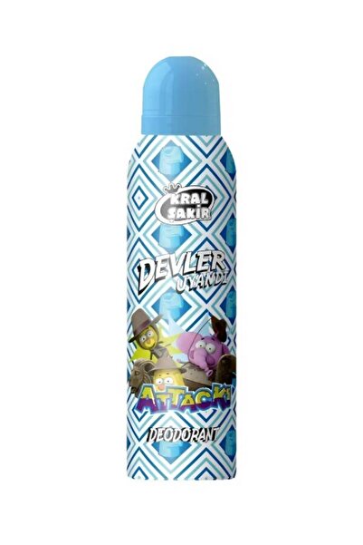 Kral Şakir Deodorant 150ml – Gün Boyu Ferahlık ve Eğlence