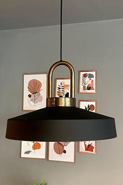 Bamyum Açe Eskitme Kilit Kafa Tekli Avize Retro Sarkıt Ofis Showroom Salon Mutfak Avizeleri