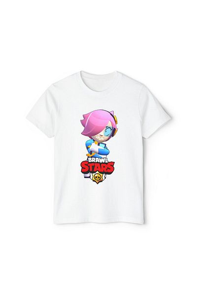 Hilosh Tricou unisex pentru copii Brawl Stars Collette imprimat K01