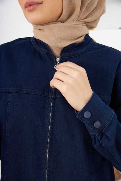 Neways 6579 Ferace Navy Blue with zipper