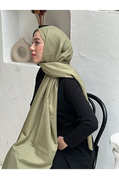 Modakaşmir Σάλι με μοτίβο μαργαριταριών σειράς Soft Jacquard