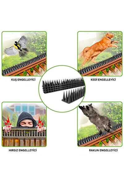 KOVMATİK Polikarbon Kuş Kontrol tırnakları (5 m 10 ad )