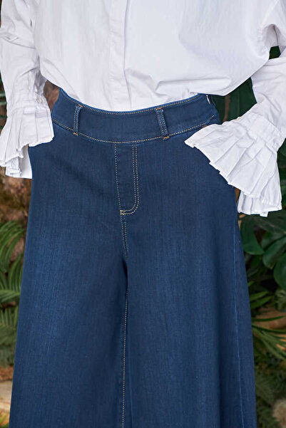 Neways 1153 Μοντέλο Navy Blue Tassel Παντελόνι Φούστα