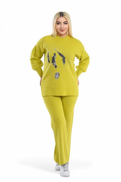 NEWCO Double Stone Knitwear Set