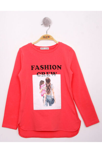 Toontoy Μπλουζάκι Fashion B με τύπωμα για κορίτσι