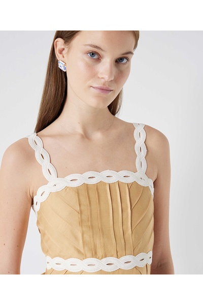 İpekyol Contrast Color Shaped Dress