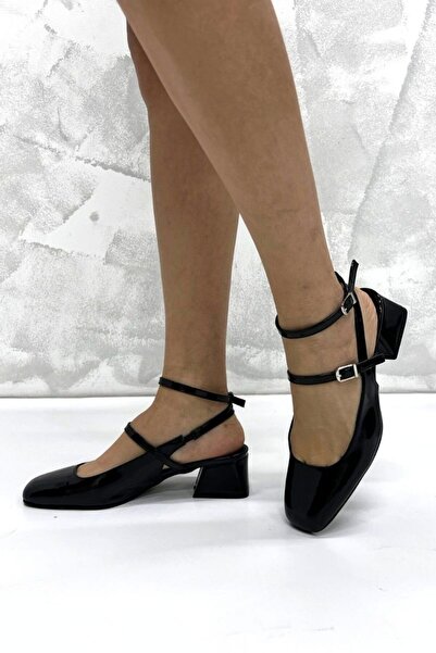 inizio Black Patent Leather Women's Shoes Ft750