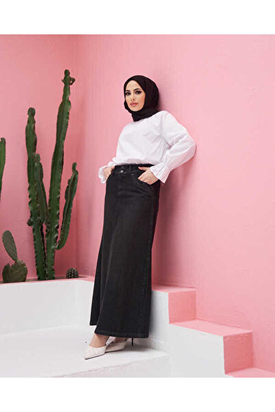 Neways 2269-Denim Etek Siyah
