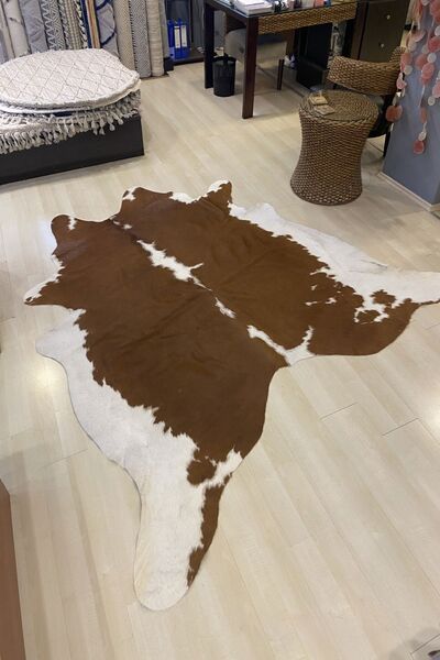 Eko Halı NATUREL GERÇEK DANA DERİSİ PV 02 3,47 M2