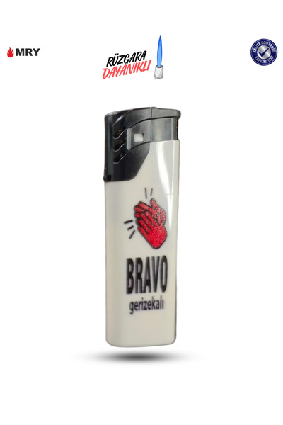 Mry KOMİK YAZILI RÜZGARA DAYANIKLI ÇAKMAK 5 ADET