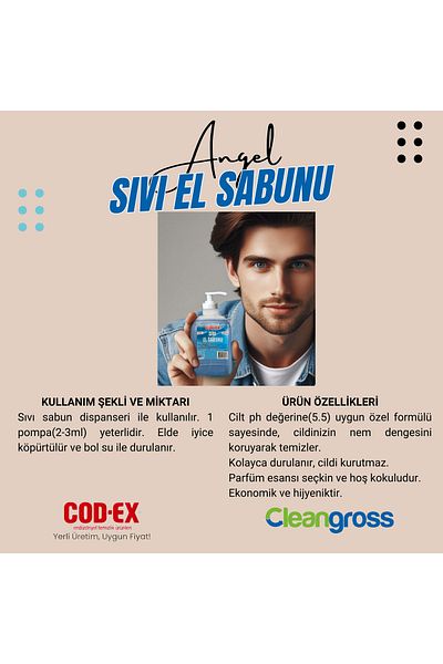COD-EX Angel 4 Liter - Extra Strong Glycerin Liquid Hand Soap