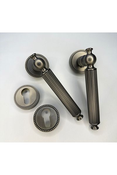 Hafele Calisto Yale Anthracite Door Handle