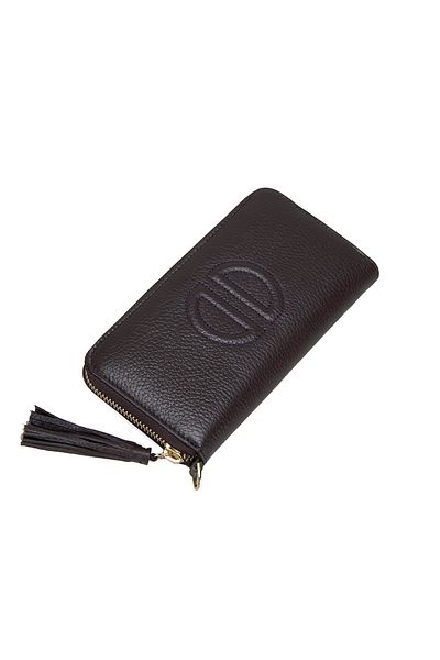 Desa Kathleen Dark Brown Women's Leather Wallet