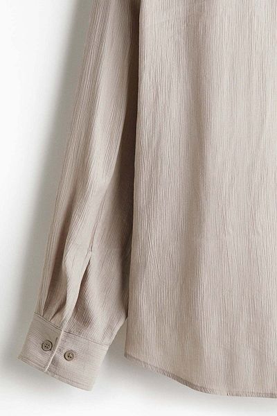 H&M Regular Fit Crinkled shirt