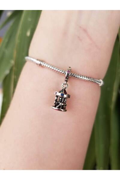 şengül takı evi Gümüş Noel Xmas Atlı Karınca Yeni Yıl Charm Bileklik dahil DE...