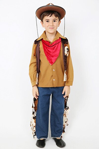 Annee Bakk Kovboy Erkek Çocuk Kostümü, Kovboy Temalı Erkek Çocuk Kıyafeti
