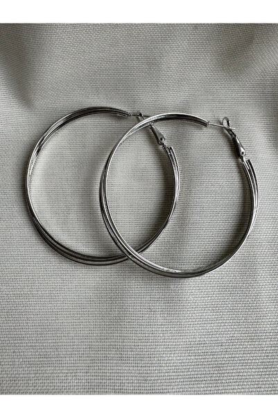 bijuxbymrv Asimetrik Büyük Halka Küpe