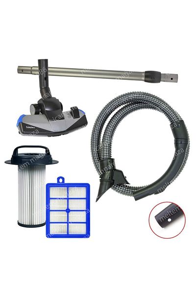 Supurgeavm Philips Compatible Fc 9208 Wire Hose Triactive Hood Pipe Filter Set